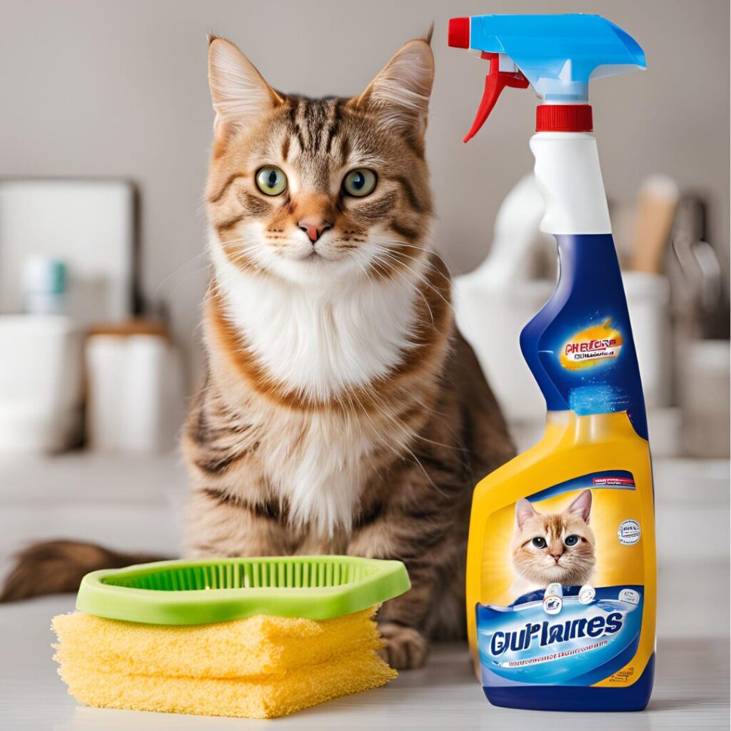 Cleaning Products (things that are toxic to cats)  