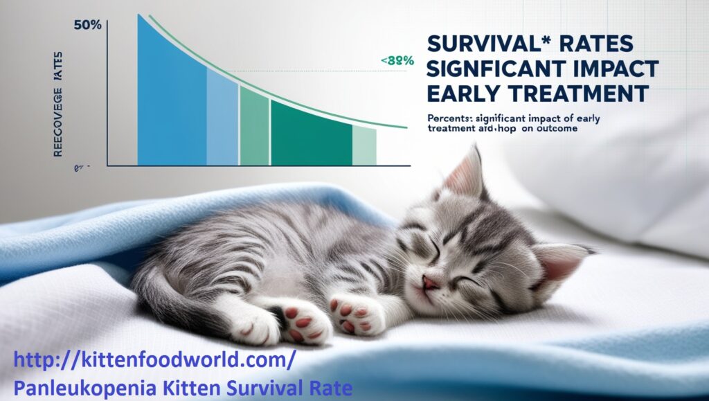 Sad kitten image symbolizing the survival rate statistics for kittens with panleukopenia