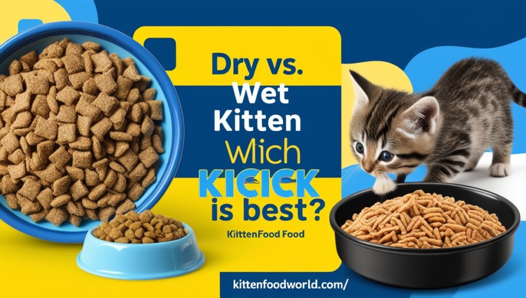 Dry vs. Wet Kitten Food Which is Best.