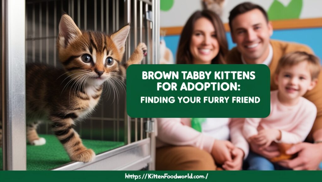 Brown Tabby Kittens for Adoption