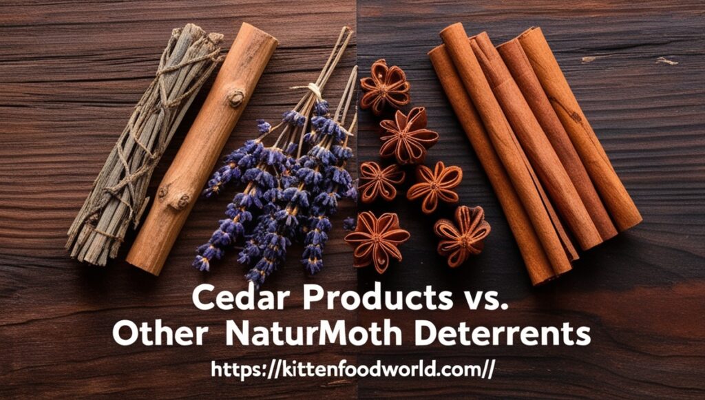 Cedar Products vs. Other Natural Moth Deterrents