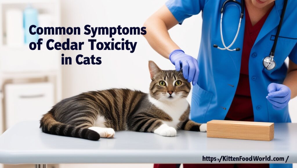 Common Symptoms of Cedar Toxicity in Cats