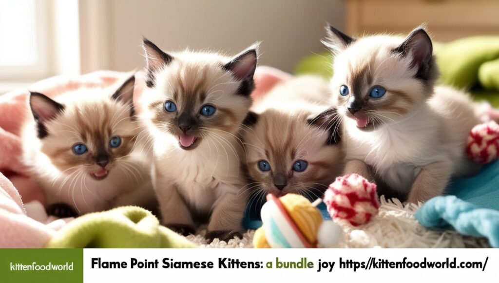 Flame Point Siamese Kittens