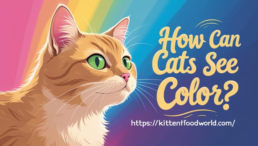 How Can Cats See Color