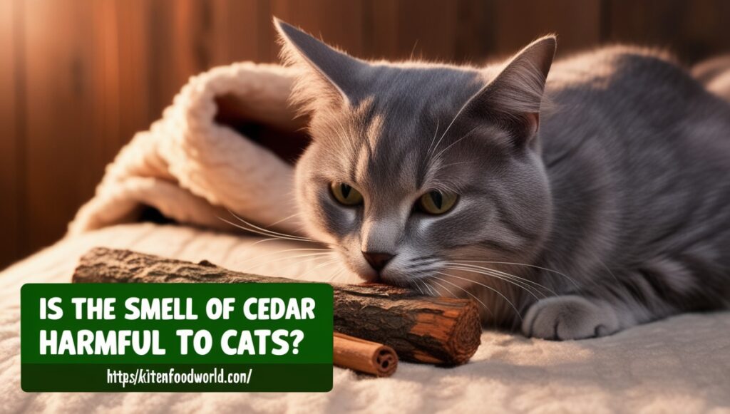 Is Cedar Smell Safe for Cats?