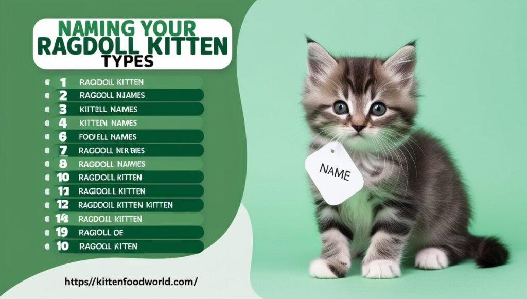 Naming Your Ragdoll Kitten