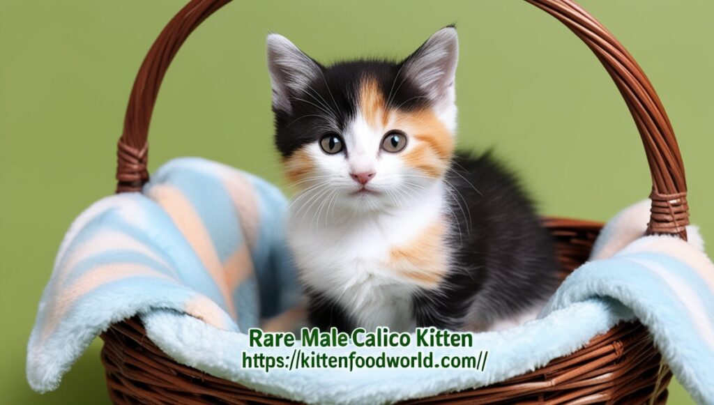 Rare Male Calico Kitten