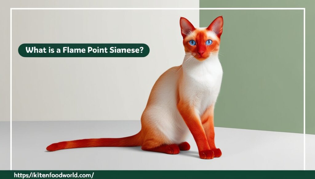 What Is a Flame Point Siamese?