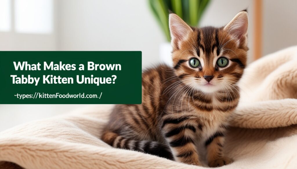 What Makes a Brown Tabby Kitten Unique?