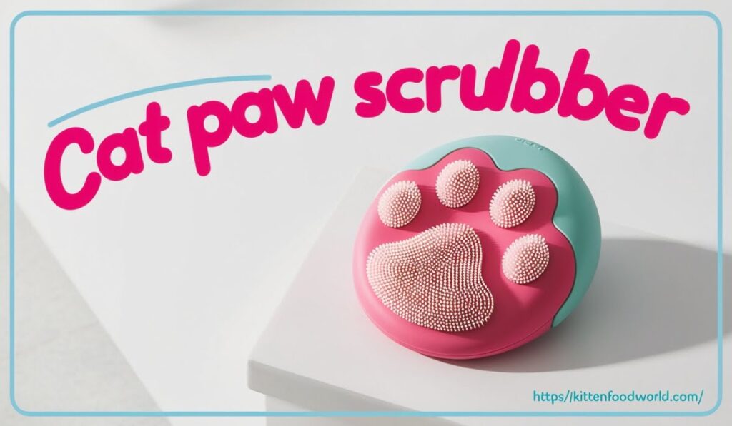 Cat Paw Scrubber