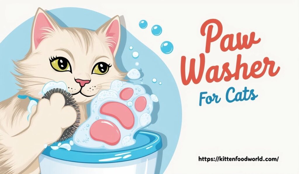 Paw Washer For Cats