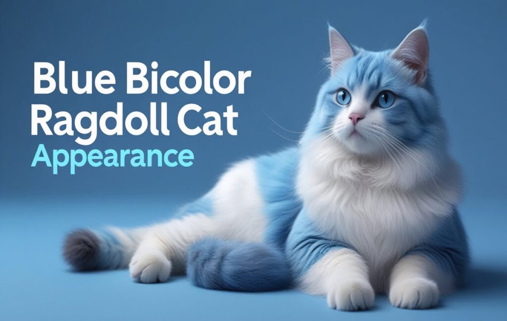 Blue Bicolor Ragdoll Cat Appearance