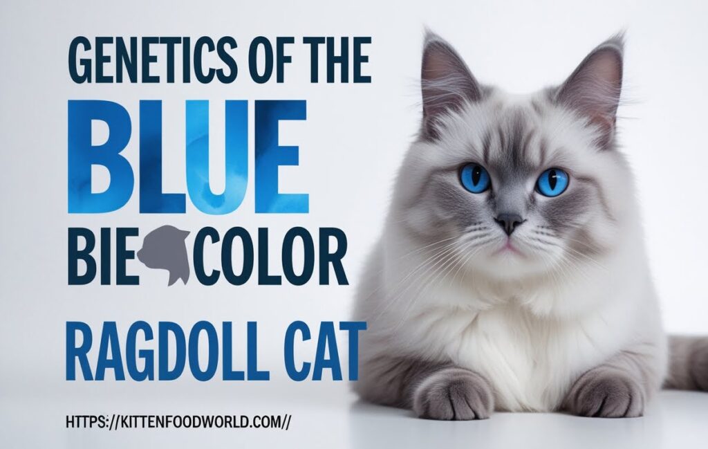 Genetics of the Blue Bicolor Ragdoll Cat