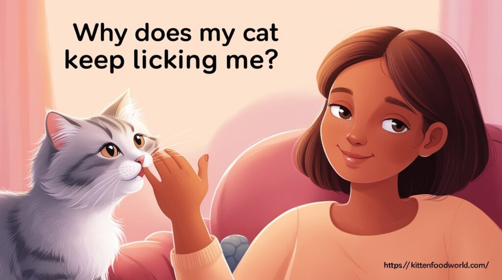 Why Does My Cat Keep Licking Me