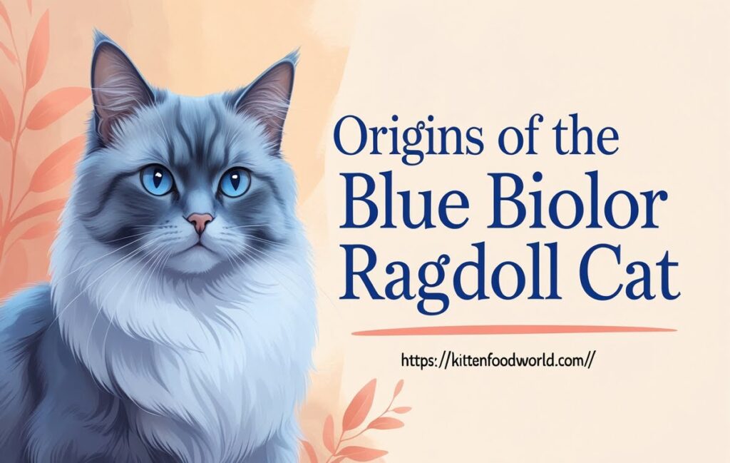 Origins of the Blue Bicolor Ragdoll Cat