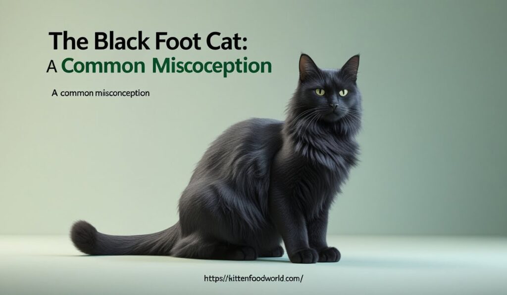 The Black Foot Cat A Common Misconception