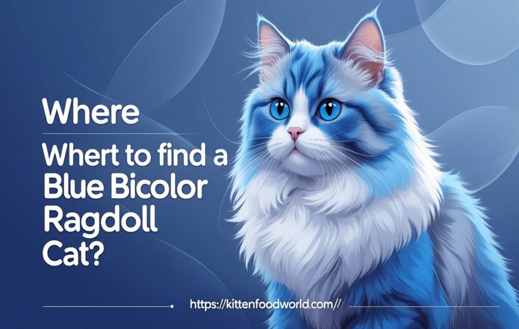 Where to Find a Blue Bicolor Ragdoll Cat