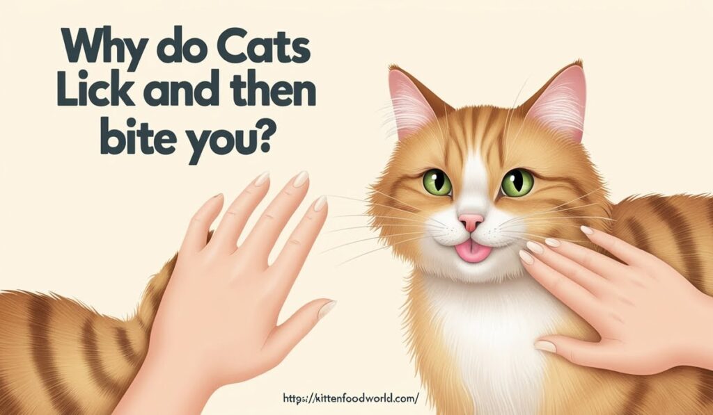Why Do Cats Lick and Then Bite You