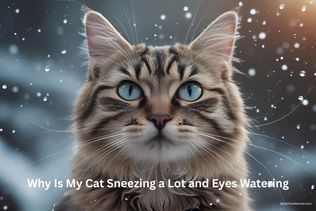 Why Is My Cat Sneezing a Lot and Eyes Watering