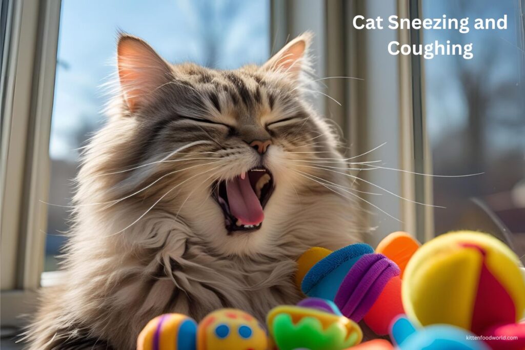 Cat Sneezing A Lot