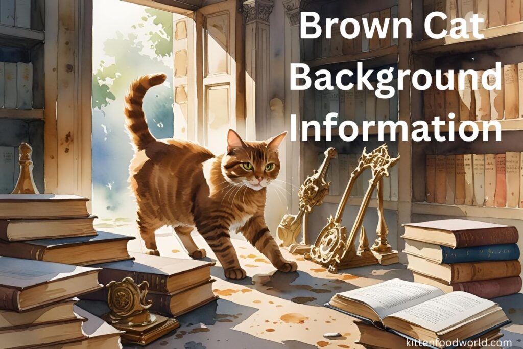 brown cat
