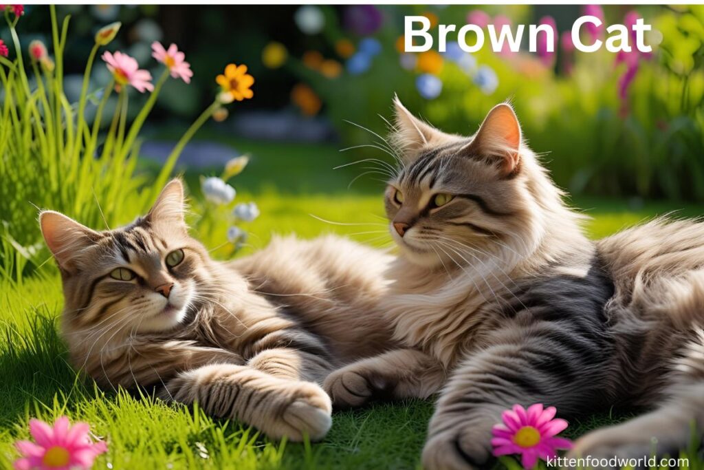 brown cat